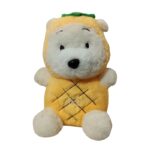 Cute Fruit Theme Teddy Bear Stuffed Animal – Kawaii Pineapple Soft Toy for Kids
