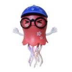 Musical Dancing Jellyfish Toy with Flashing LED Tentacles and Cute Cap
