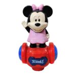 Musical Dancing Cartoon Character Toy with LED Flashing Wheels