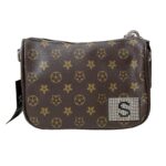 Luxury Brown Monogram Sling Bag for Women
