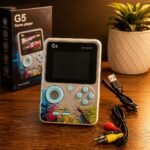 G5 Portable Retro Handheld Game Player with USB & AV Cable