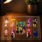K-Pop Demon Hunters Mini Character Figure Set – 8 Collectible Figures