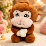 Cute Monkey Plush Toy – Your Little Cuddle Buddy