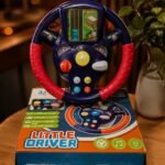 Little Driver Interactive Steering Wheel Toy with Lights, Sounds & Driving Controls