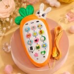 Cute Carrot Bunny Learning Phone Toy