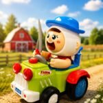 Happy Farmer Adventure Ride-On Toy