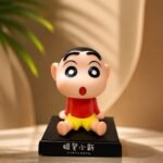 Crayon Shin-Chan Cute Sitting Figurine with Display Base