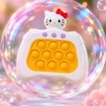 Cute Kitty Electronic Pop-It Game – Light-Up Quick Push Puzzle Toy