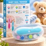 Electric Baby Nail Trimmer with Multiple Grinding Heads