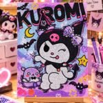Cute Kuromi Diamond Painting Art Kit – DIY Crystal Rhinestone Craft & Room Decor